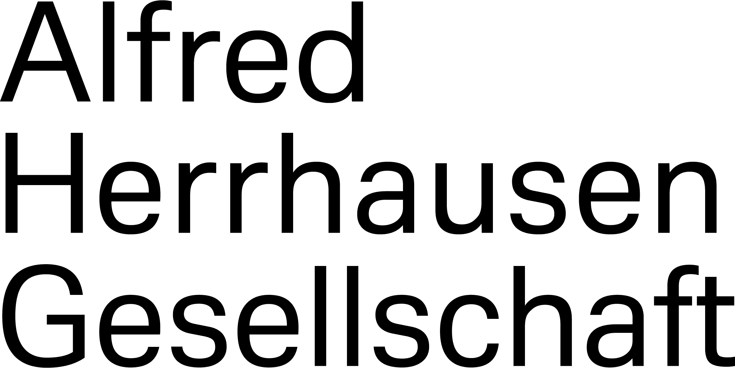 Alfred Herrhausen Gesellschaft logo